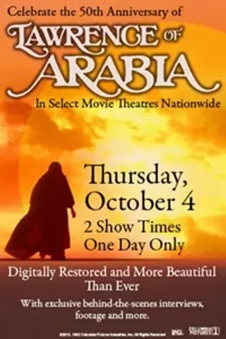 Image: Lawrence of Arabia 50th Anniversary Event: Digitally Restored