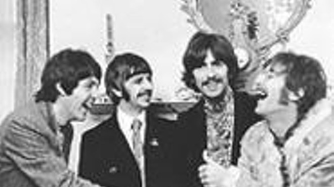 Linda McCartney's photograph of four Liverpool commoners.