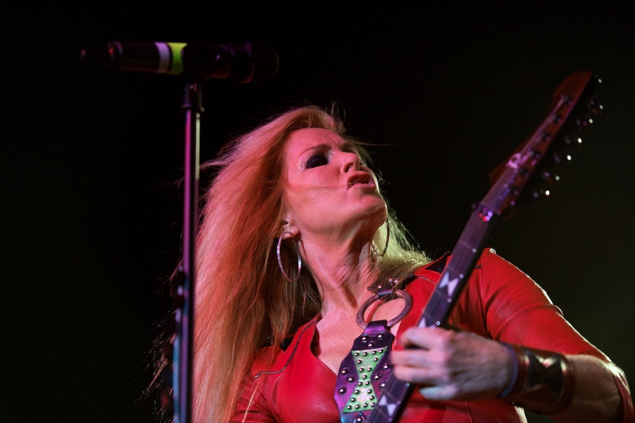 Lita Ford Performing at Hard Rock Live