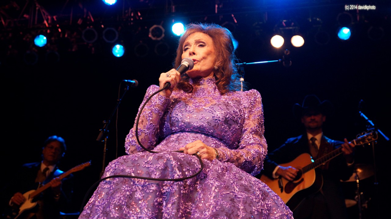 Loretta Lynn and the Coal Miners Performing at Hard Rock Live