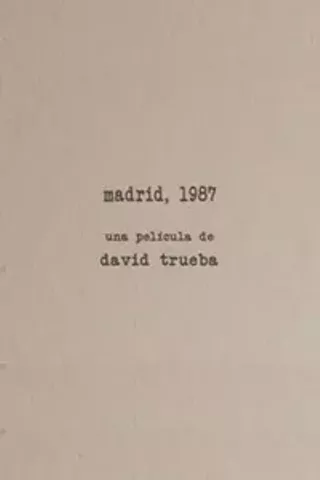Image: Madrid, 1987