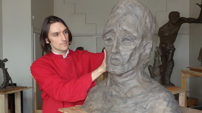 Meet the Sculptor Who's Devoted a Third of his Life to Making Art he's Allowed Very Few to See