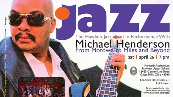 Image: MICHAEL HENDERSON WITH THE HAWKEN STUDENT JAZZ BAND!~