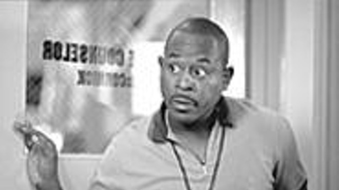 Not funny: Martin Lawrence, looking for the missing F-word.