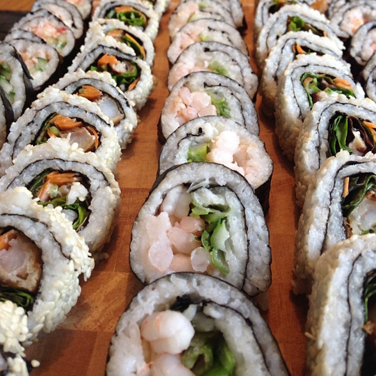Not to be mistaken for the Tomo on east 9th, this Strongsville landmark is home to a Sunday all-you-can-eat sushi buffet. Starting at noon, Tomo offers over 35 varieties of sushi rolls. Tomo Hibachi & Sushi Bar is located at 15163 Pearl Rd, Strongsville. Call 440-878-0760 or visit tomosushisteakhouse.com for more information.