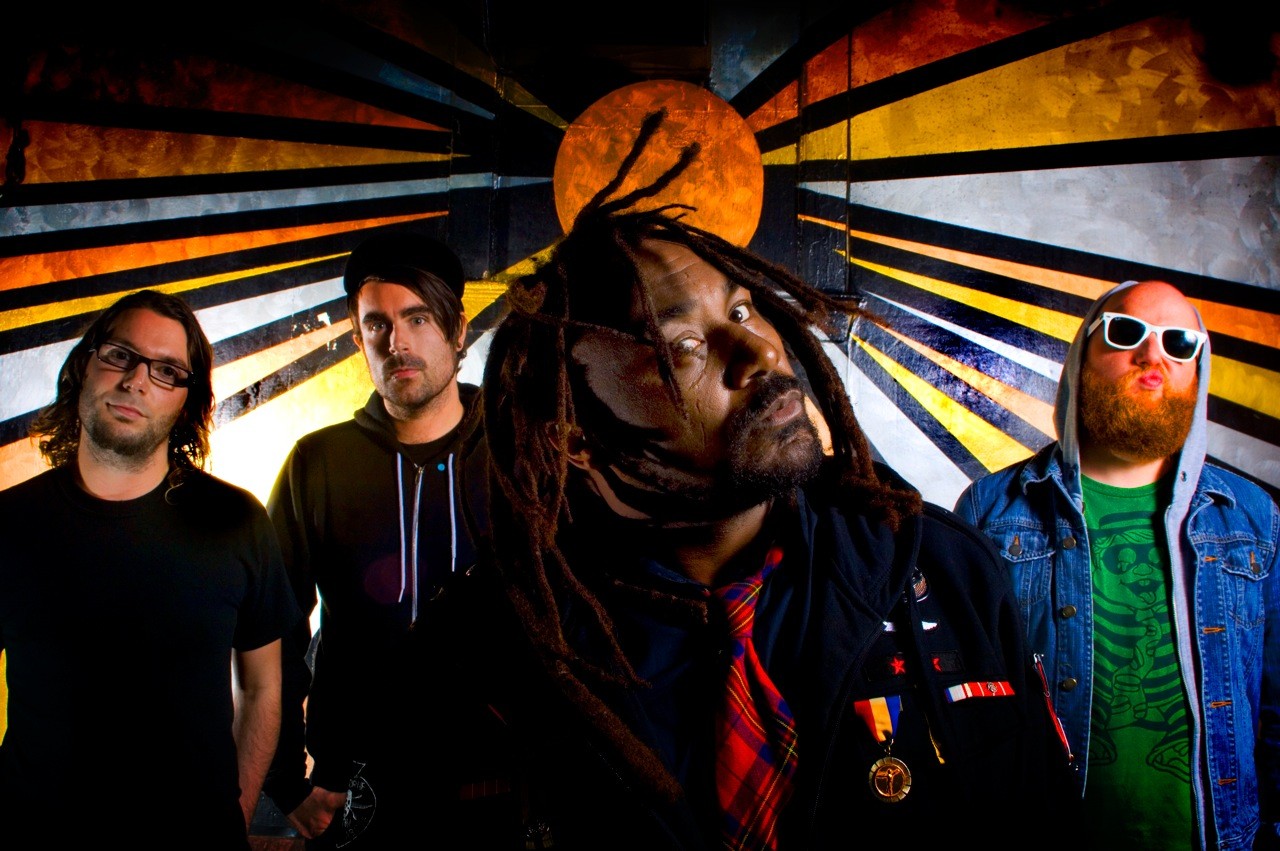 Out of the ashes of the awesome reggae rock band Dub War came awesome reggae rock band Skindred (they lost a guitarist or something). Both bands are worth hunting down - look for Dub War's "Strike It" and Skindred's "Kill the Power."