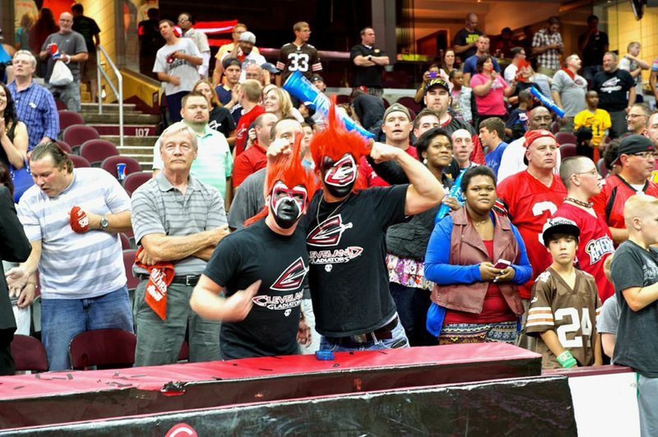 PHOTOS: Cleveland Gladiators Win First Round of Playoffs Against the Philadelphia Soul