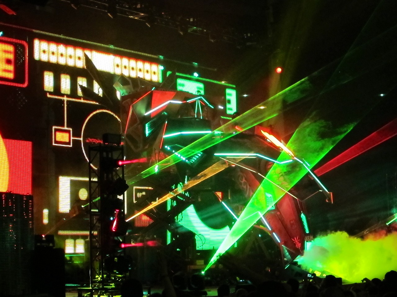 Photos from the Skrillex Concert at Jacobs Pavilion at Nautica