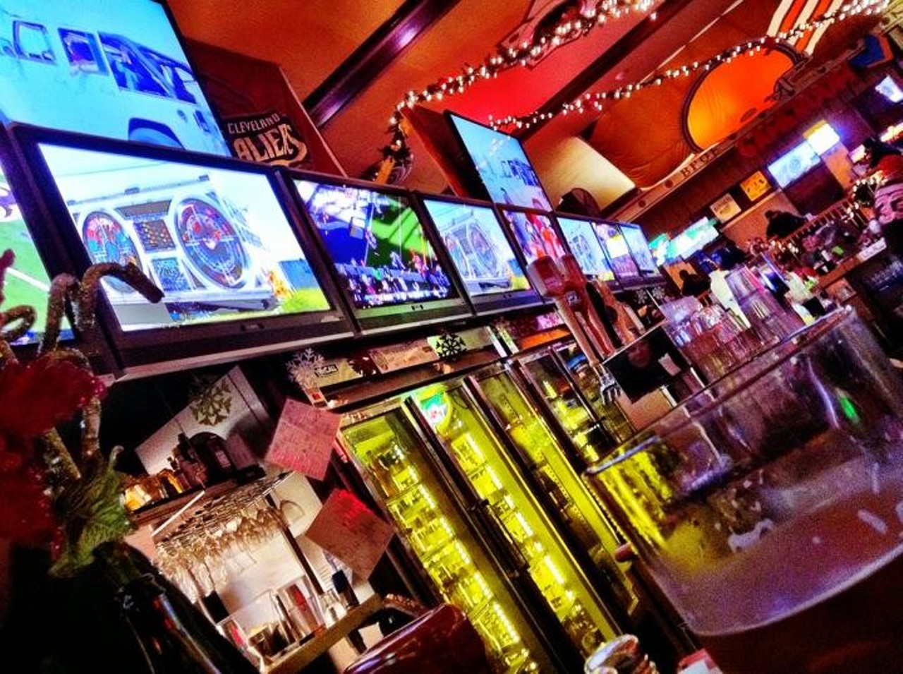 Pretend you’re actually watching the Cup in the home country of whatever team you’re supporting; partake in Winking Lizard’s World Tour of Beers. You can keep up with the action on the plethora of screens located throughout the bar. The Winking Lizard’s Lakewood location can be found at 14018 Detroit Ave.
