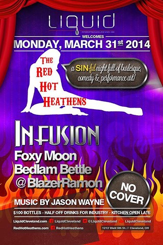 Red Hot Heathens Present SIN Night