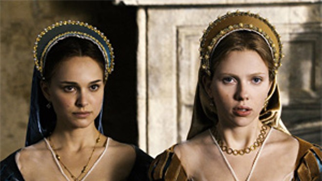 Royal twofer: Natalie Portman (left) and Scarlett Johansson in The Other Boleyn Girl.