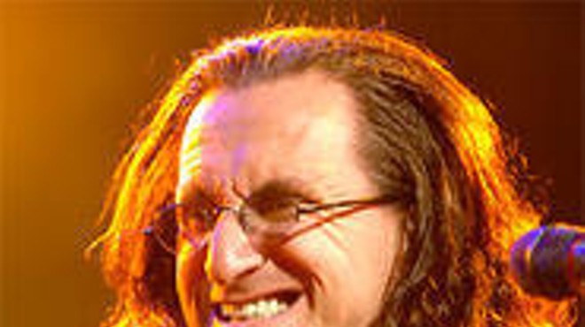 Rush frontman Geddy Lee, from a 3-hour set at Blossom.