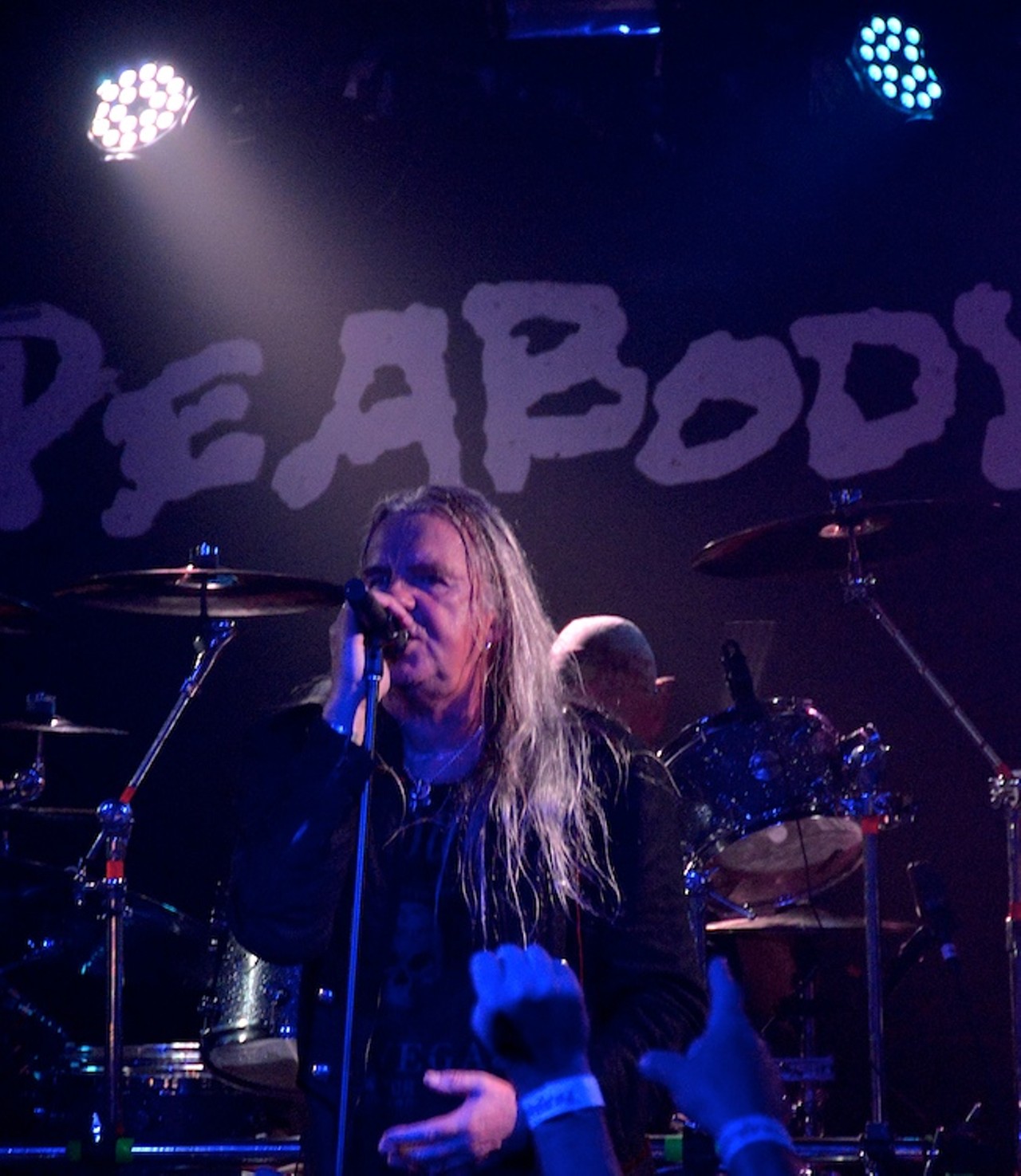 Saxon performing at Peabody's