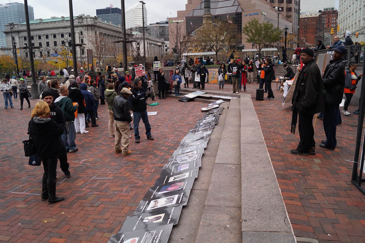 Scenes from the National Day of Protest: Oct. 22, Public Square
