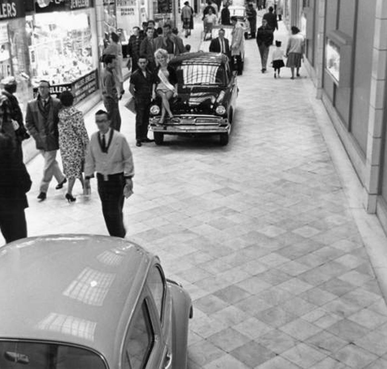 Shopping at the Arcade, 1961.
