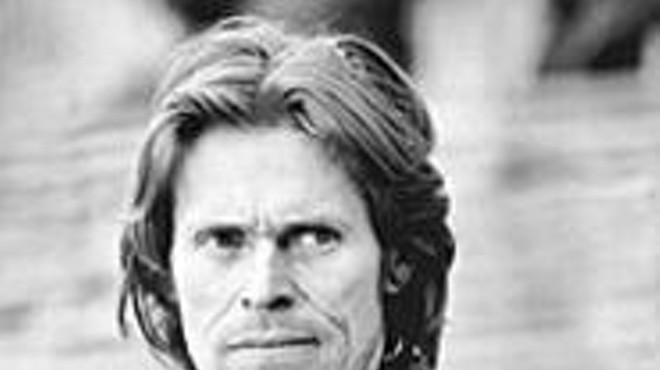 Star turn: Send him back in time seven centuries, and 
    Willem Dafoe would fit right in.
