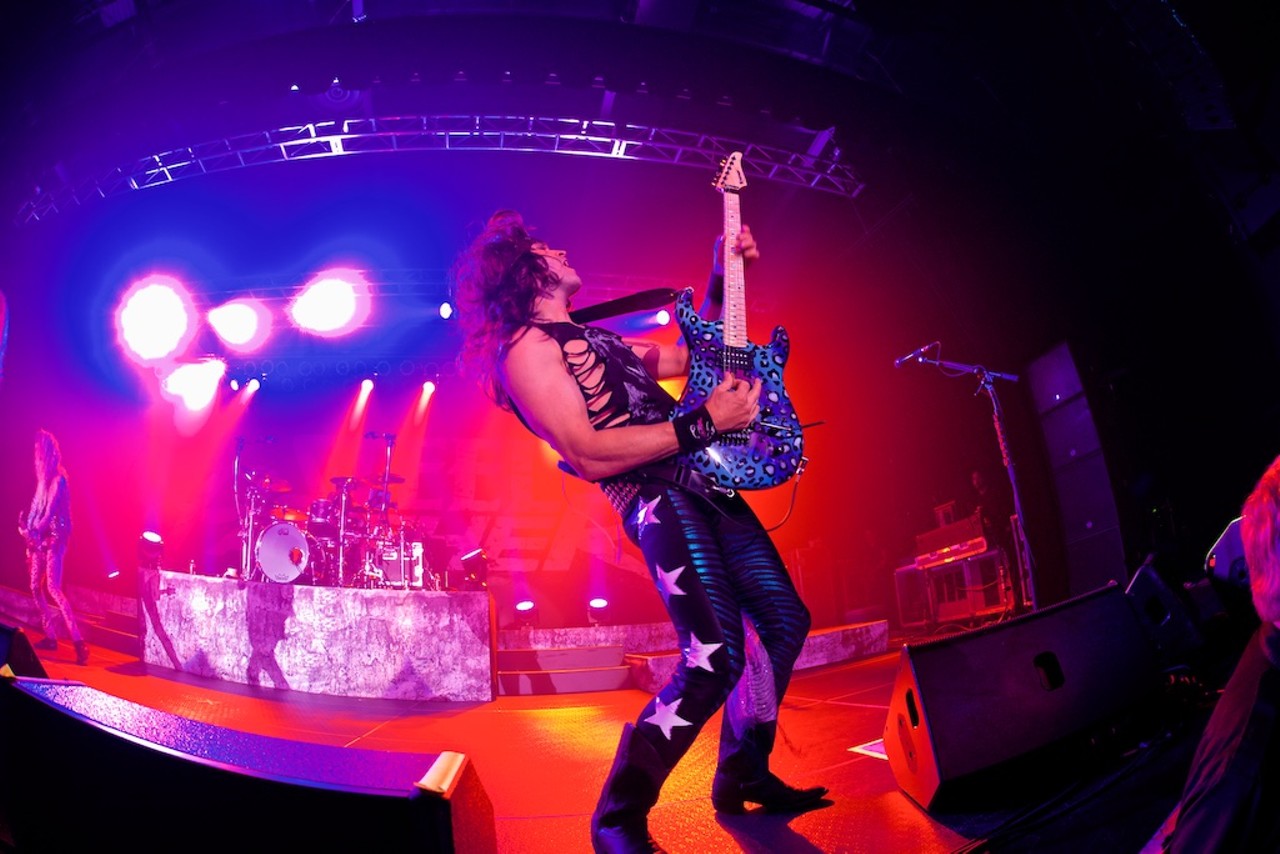 Steel Panther Performing at Hard Rock Live
