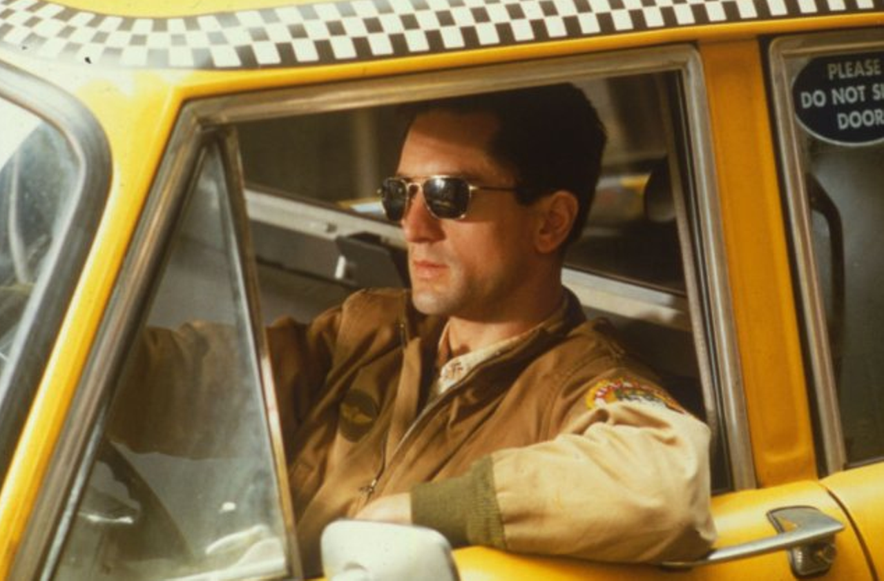 Taxi Driver was meant to be viewed late at night, right? The 1976 Scorcese dark classic starring Robert DeNiro as the mentally unstable, taxi-driving Vietnam war vet Travis Bickle — “You talkin’ to me?” — plays tonight at midnight at the Cedar Lee as part of the Late Shift cult classics series. The ’70s were a golden age for DeNiro, who starred in The Godfather Pt. 2 in 1974, Taxi Driver in ’76, The Deer Hunter in ’78 and Raging Bull in ’80. Tonight, he sports the famous mohawk and dreams of violently ridding New York City of all the filth and the scum as he ferries city dwellers among the boroughs. Tickets are only $5. (Allard)