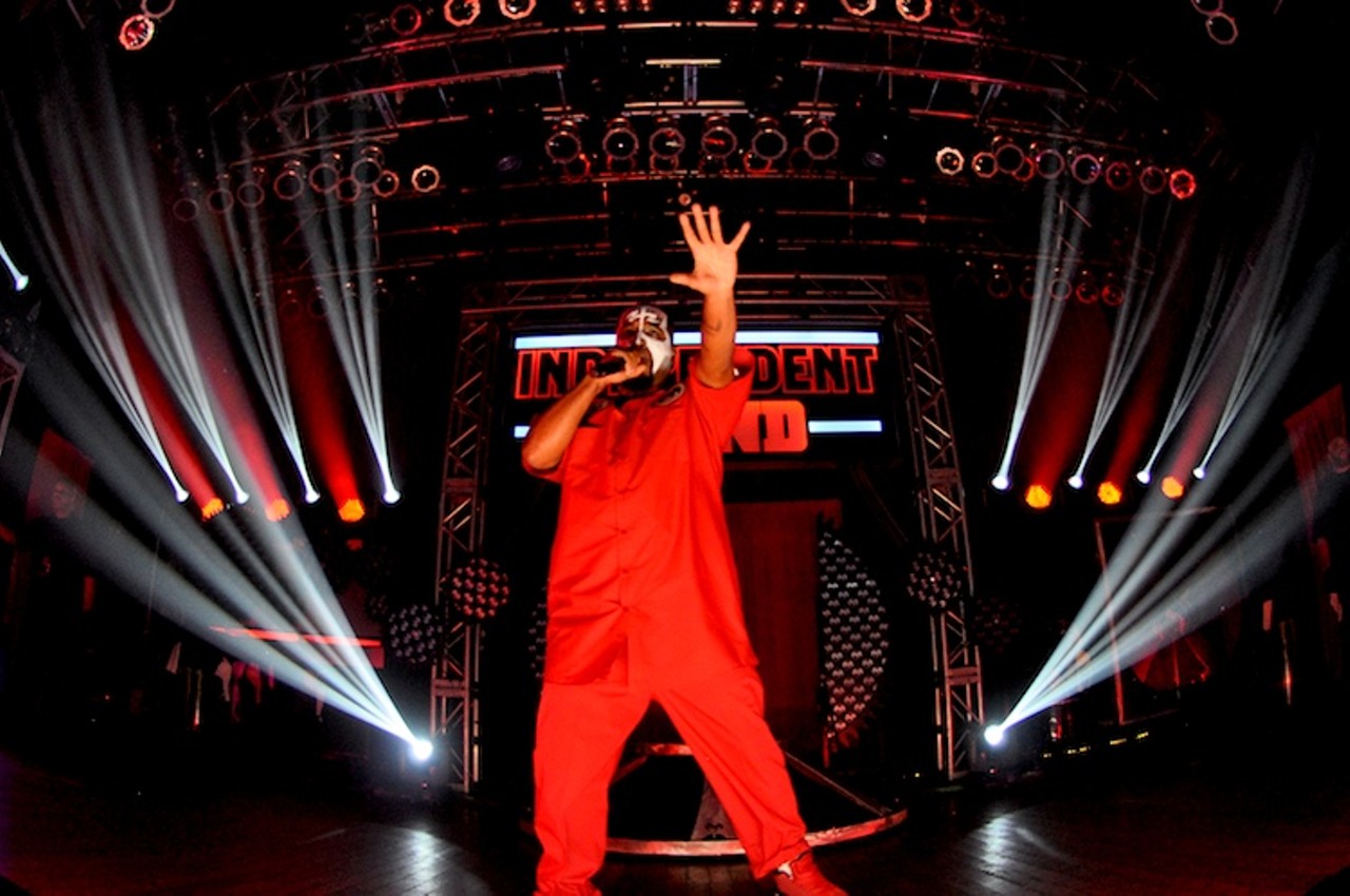 Tech N9ne Performing at House of Blues