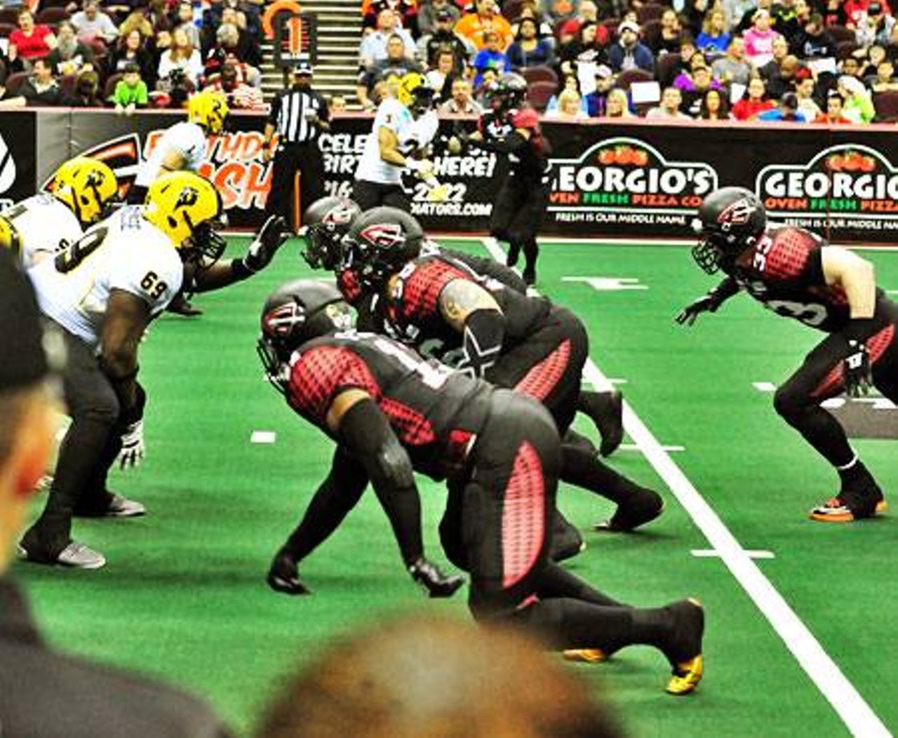 The Cleveland Gladiators are dominating the Arena Football League, folks. Though the AFL doesn’t have the following of the NFL (YET!!!) the Gladiators are 7-0 and, along with the Arizona Rattlers, are the only undefeated team in the country. Gladiator, of course, is now available instantly on Netflix, so it’s reasonable to assume the team has been channeling Maximus in a pretty regular way. Tonight, they take on the Philadelphia Soul at the Quicken Loans Arena. With a 50-yard field, look for lots of touchdowns, athletic interceptions and crazy trick plays. Tickets starts at $10 — incredible bang for your buck. (Sam Allard)