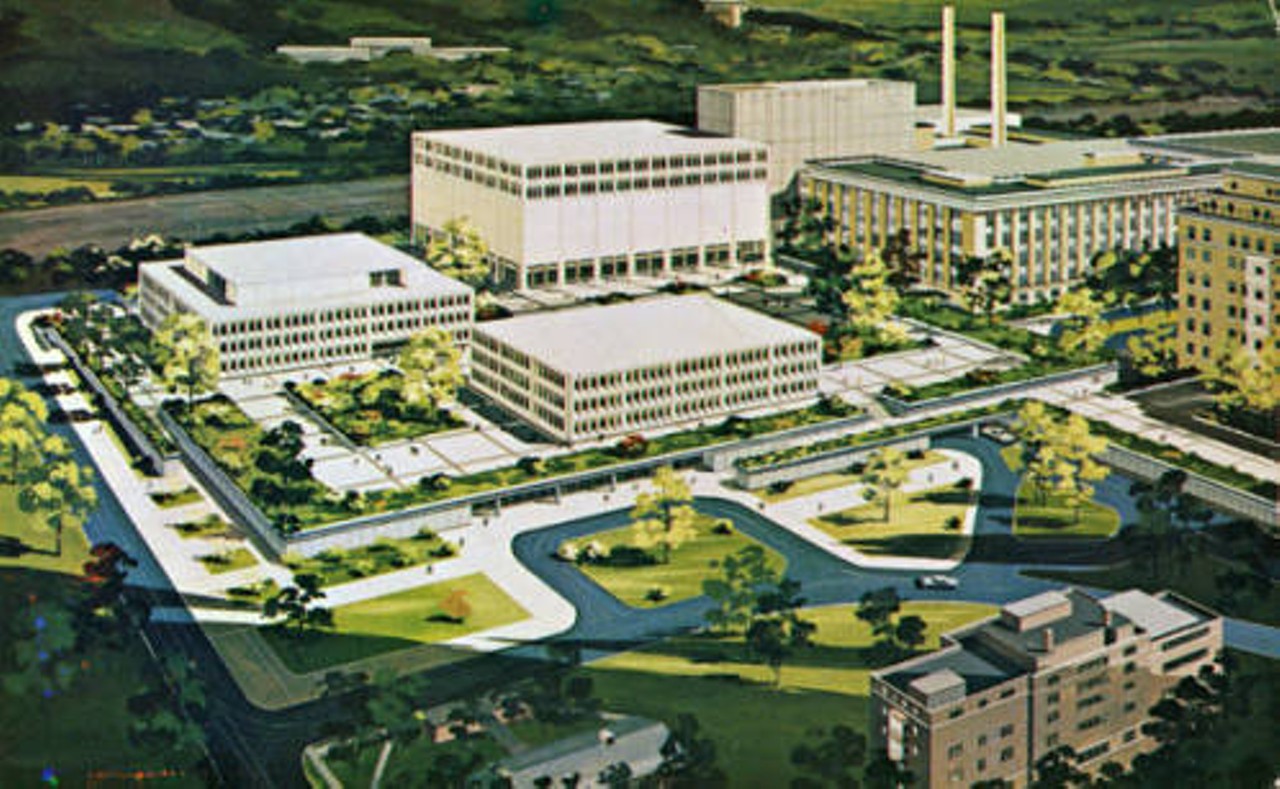 The Health Science Center at Case Western Reserve University, circa 1970
