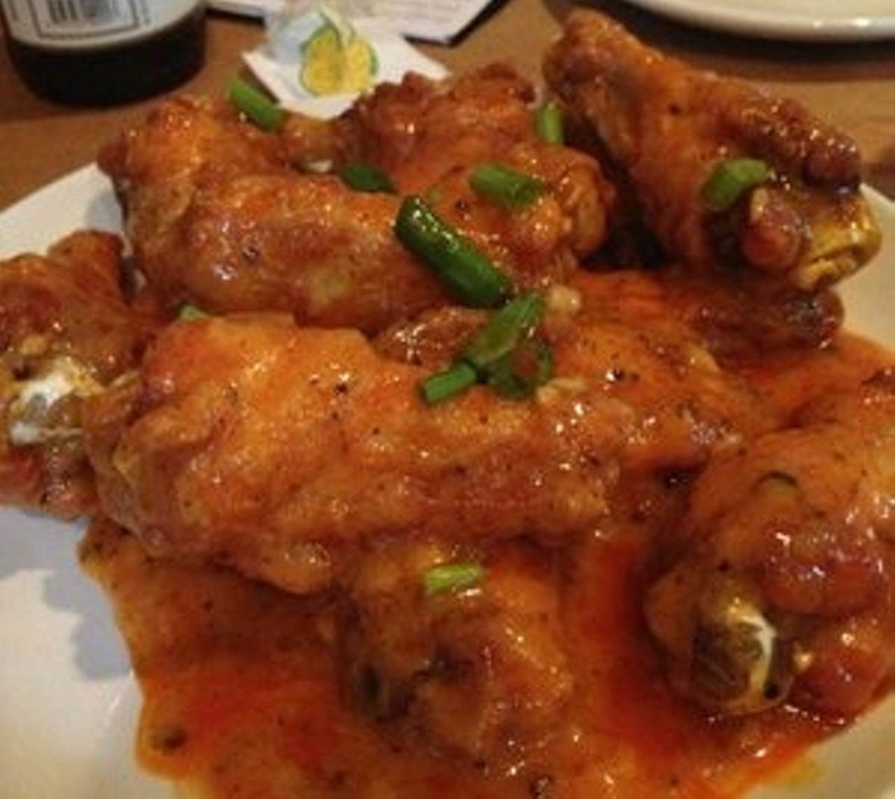 The Rib Cage in Cleveland Heights may be known for its BBQ, but its wings are every bit as flavorful as the Cage's brisket. We suggest the herb Buffalo sauce. You will thank us for this. The Rib Cage is located at 2214 Lee Rd. Call 216-321-7427 for more information.
