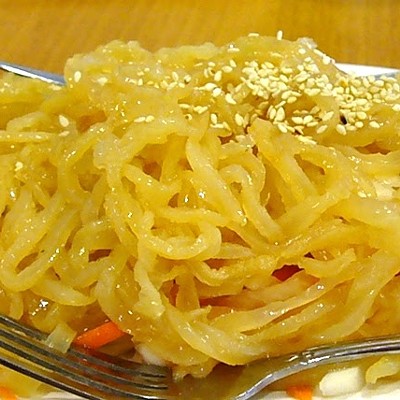 This Asiatown cornerstone serves something you don't see everyday - cold jellyfish! Like a bowl of aquatic spaghetti, the jellyfish is tossed with sesame seeds and pickled vegetables.  You be the judge.