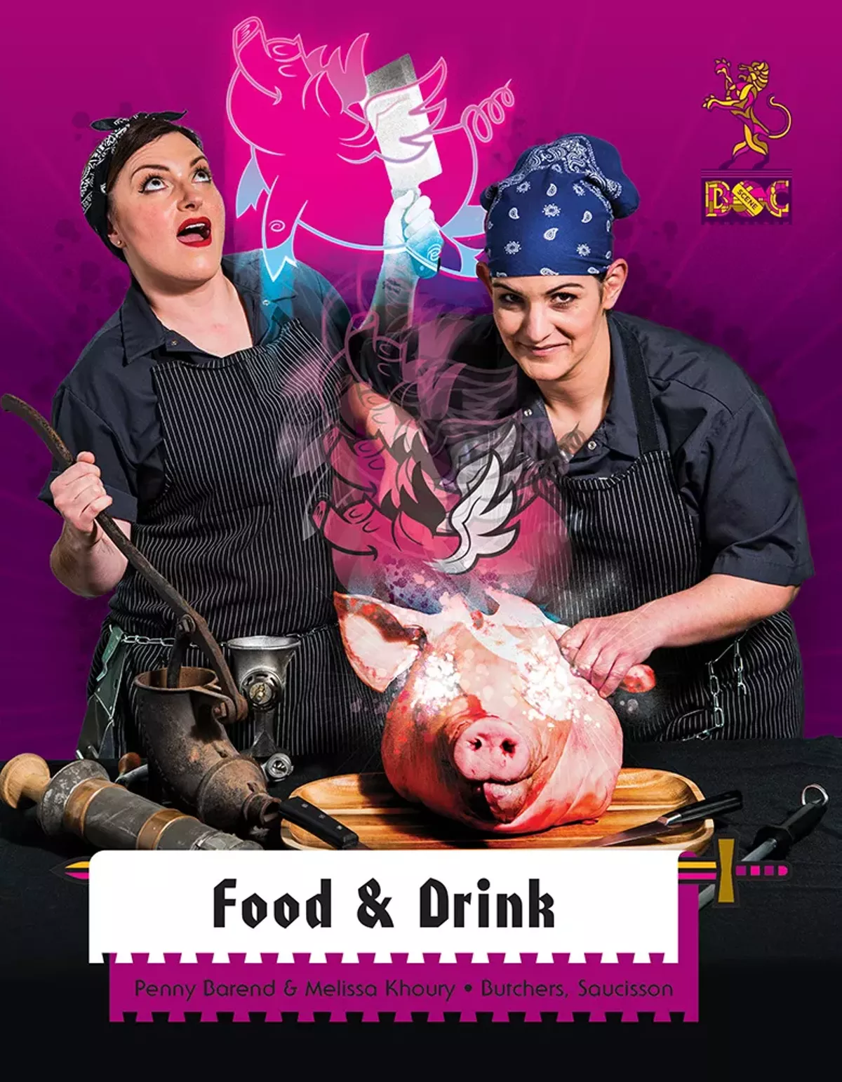 Penny Barend and Melissa Khoury, Butchers, Saucisson