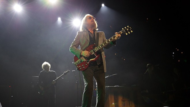 Tom Petty performing at the Q earlier this year.