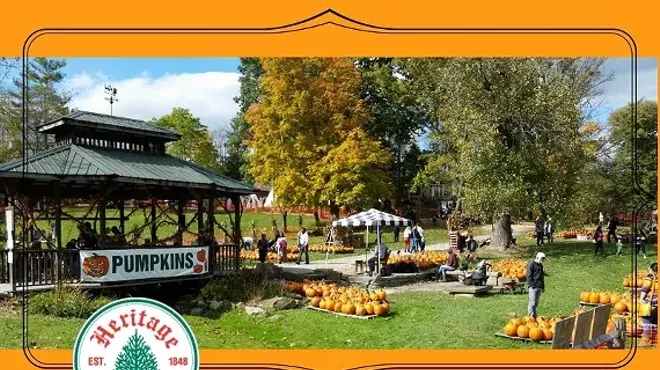 Image: Pumpkin Pandemonium at Heritage Farms