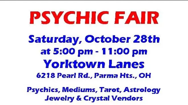 Image: Halloween Psychic Fair