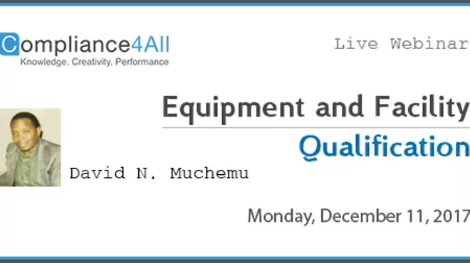 Image: Equipment and Facility Qualification 2017