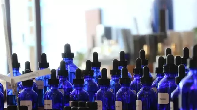 Image: Indigo Mix Your Own Scent Workshop