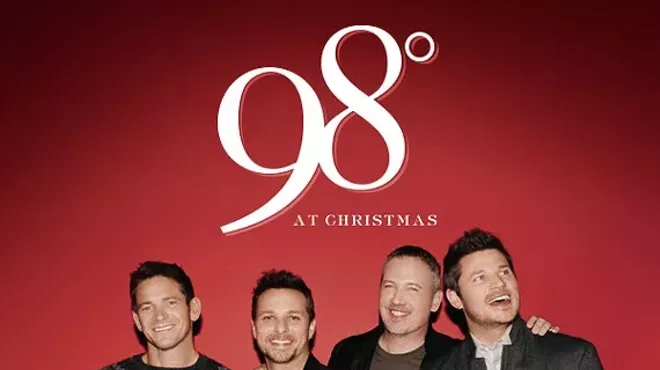 Image: 98 Degrees at Christmas