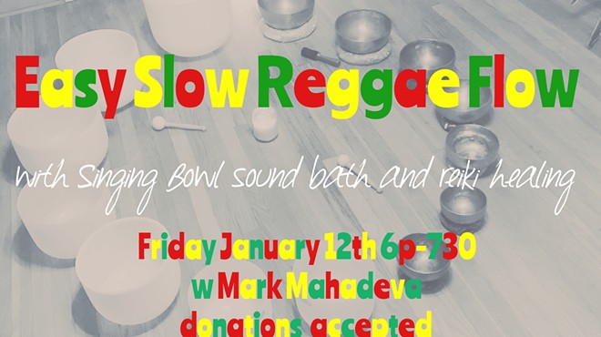Easy Slow Reggae Flow Yoga w Reiki and Sound Bowls