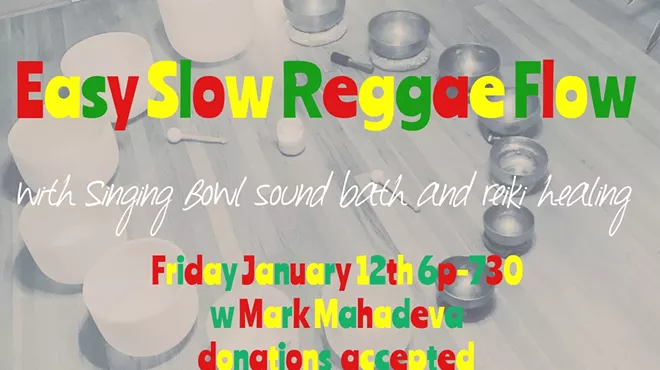 Image: Easy Slow Reggae Flow Yoga w Reiki and Sound Bowls