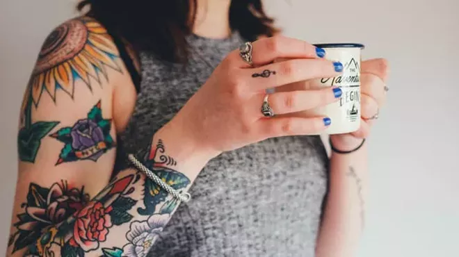 Image: Flourish Cleveland's Pink Sky Workshop Led By Meg Witt