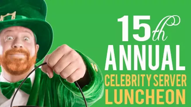 Image: 15th Annual United Way Celebrity Server "Luck of the Irish" Luncheon Fundraiser