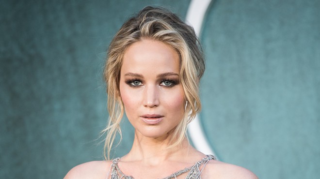 Jennifer Lawrence Makes a Surprise Stop at Cleveland Heights High School This Morning