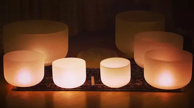 Image: Yoga and Sound Bath Meditation