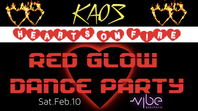 Image: Kaos Red Glow Dance Party