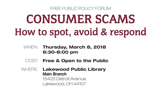 Image: &ldquo;Consumer Scams. How to spot, avoid & respond&rdquo;