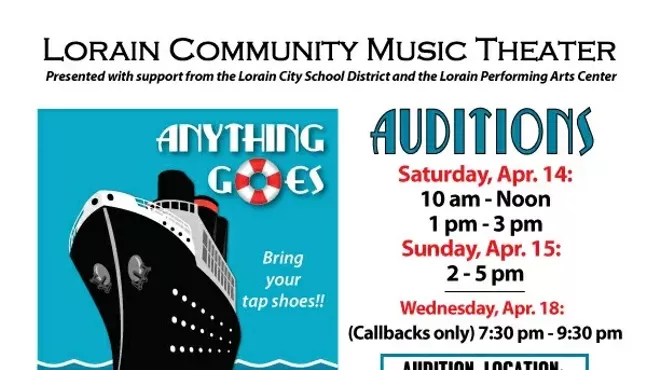 Image: ANYTHING GOES Auditions