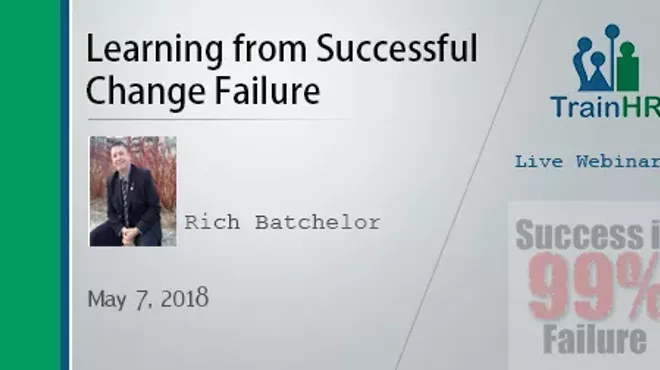 Image: Learning from Successful Change Failure