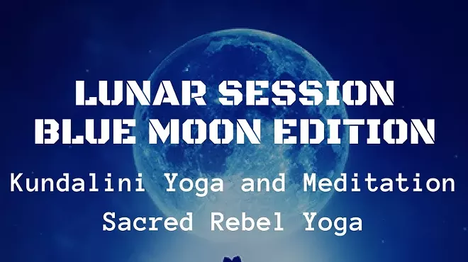 Image: Blue Moon Kundalini Session