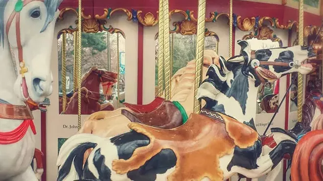 Image: Euclid Beach Park Grand Carousel Birthday Party