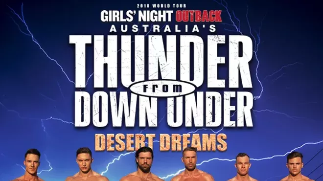 Image: Australia's Thunder From Down Under: Desert Dreams 2018 World Tour