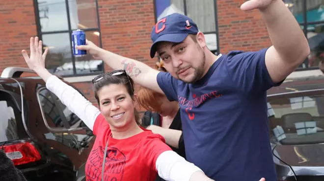 Image: Home Opener: Indians vs. Kansas City Royals