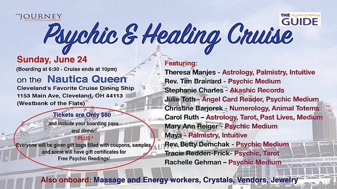 The Journey Psychic & Healing Cruise on the Nautica Queen