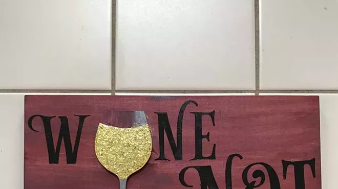 Image: Wine Not Board Art